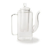 BITOSSI, Glass Square Teapot, H20.4cm