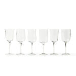 BITOSSI, Set 6 Goblets Assorted, H23.5cm