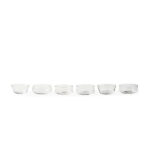 BITOSSI, Set 6 Bowls Assorted, H5.5cm