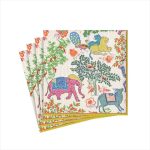 CASPARI, Le Jardin De Mysore, Paper Cocktail Napkins, 20pcs