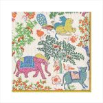 CASPARI, Le Jardin De Mysore, Paper Luncheon Napkins, 20pcs