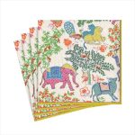 CASPARI, Le Jardin De Mysore, Paper Luncheon Napkins, 20pcs - Image 2