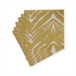 CASPARI, Go Wild White  Gold, Luncheon Napkins, 2pcs - Image 2