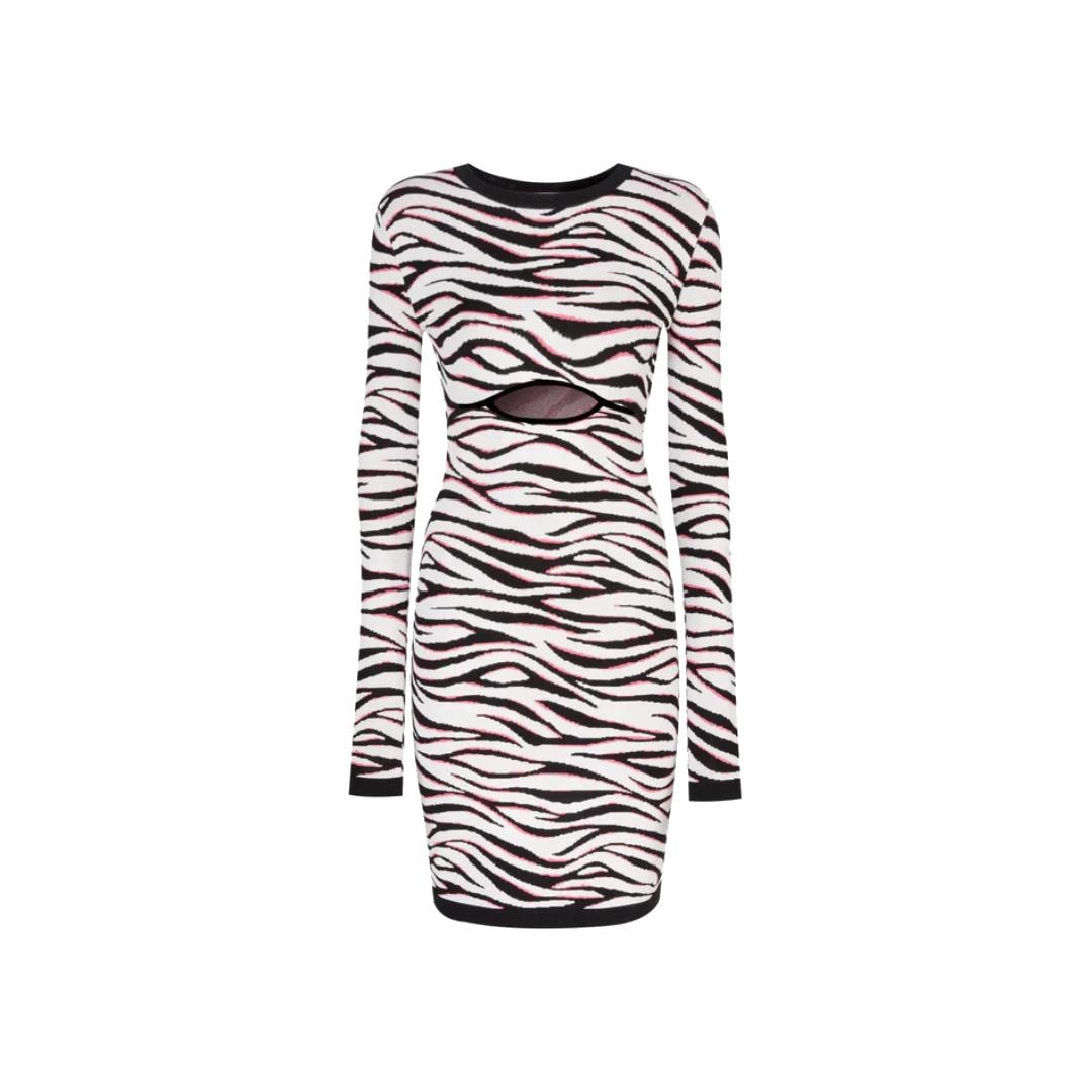 CHI-75CBOM33CMH16.jpg CHIARA FERRAGNI, Zebra Dress - Image 1