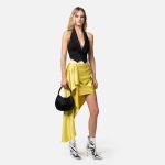 ELISABETTA FRANCHI, Mini Skirt with draping - Image 3