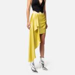 ELISABETTA FRANCHI, Mini Skirt with draping - Image 4