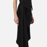 ELISABETTA FRANCHI, Mini Skirt with draping - Image 8