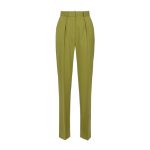 ELISABETTA FRANCHI, Cool Wool Pinstriped Straight Trousers