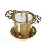 LAVIADELTE,  S/Steel Strainer, Gold