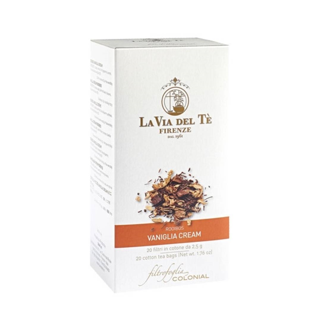 LAV-CR15.jpg LAVIADELTE, Vanilla Cream Rooibos, 20 Tea Bags - Image 1