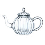 LAVIADELTE, Glass Teapot