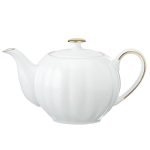 LAVIADELTE, Teapot, Pumpkin with Gold Details