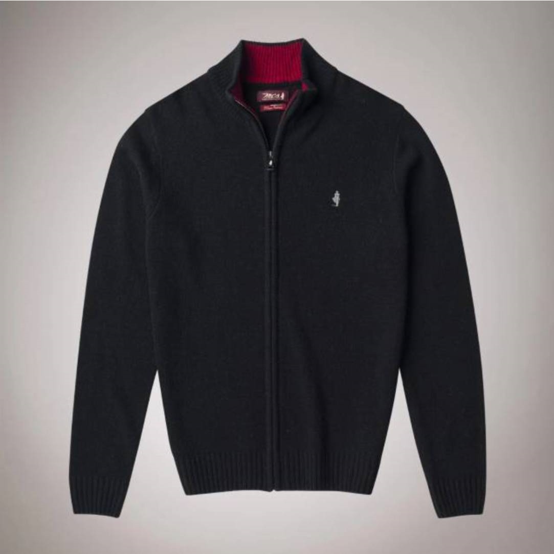 MCS-MK09006.jpg MCS, Lambswool Half-Zip Sweatshirt - Image 1