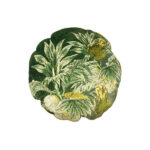 VANILLAFLY, Cushion Cover, Velvet front/back, Diameter 46cm