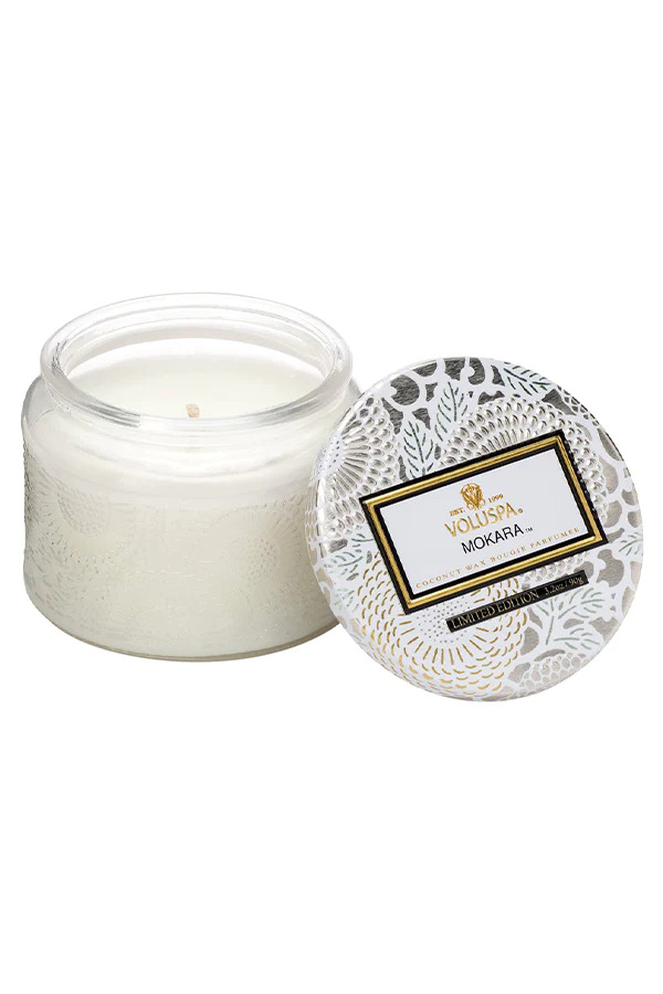 VOL-7248.jpg VOLUSPA, Mokara, Glass Jar Candle, 20H, 90g - Image 1