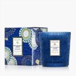 VOLUSPA, Mediterranean Lemon, Glass Candle, 60H, 255g