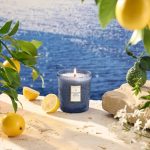 VOLUSPA, Mediterranean Lemon, Glass Candle, 60H, 255g - Image 2