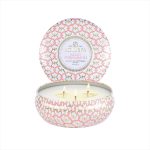 VOLUSPA, Saijo Persimmon, 3 Wick Tin Candle, 40H, 340g