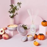 VOLUSPA, Saijo Persimmon, 3 Wick Tin Candle, 40H, 340g - Image 3