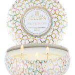 VOLUSPA, Wild Flowers, 3 Wick Tin Candle, 40H, 340g