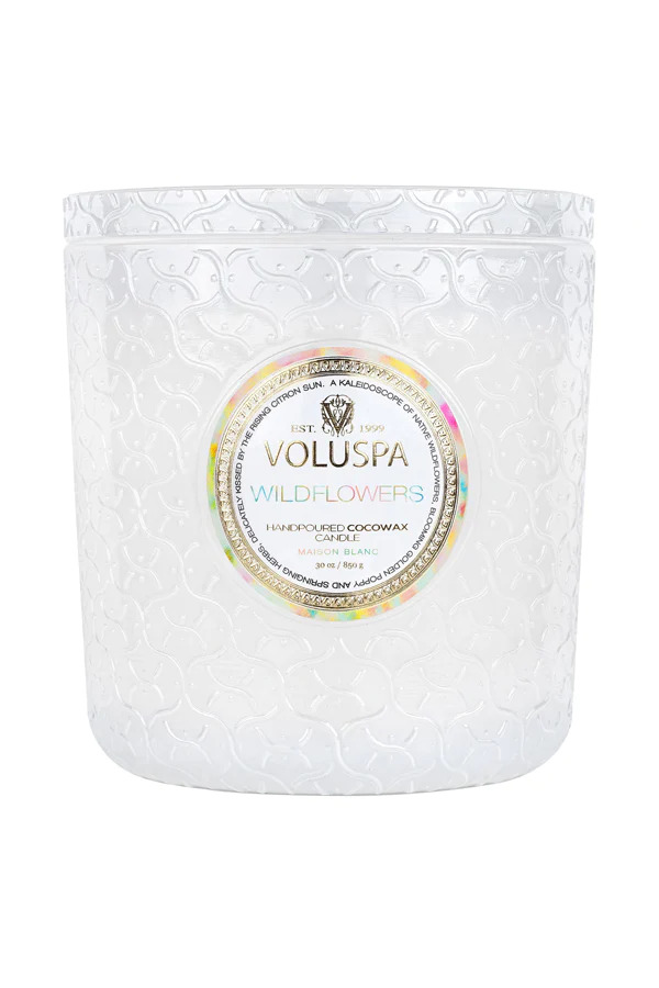 VOL-8138.jpg VOLUSPA, Wild Flowers, Luxe Candle, 853g - Image 1