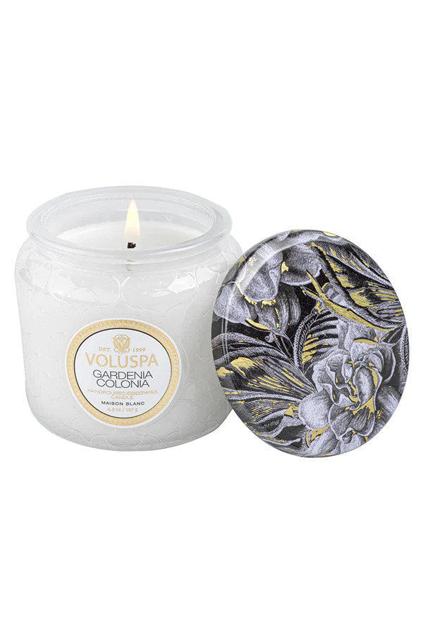 VOL-8145.jpg VOLUSPA, Gardenia, Jar Candle, 40H,128g - Image 1