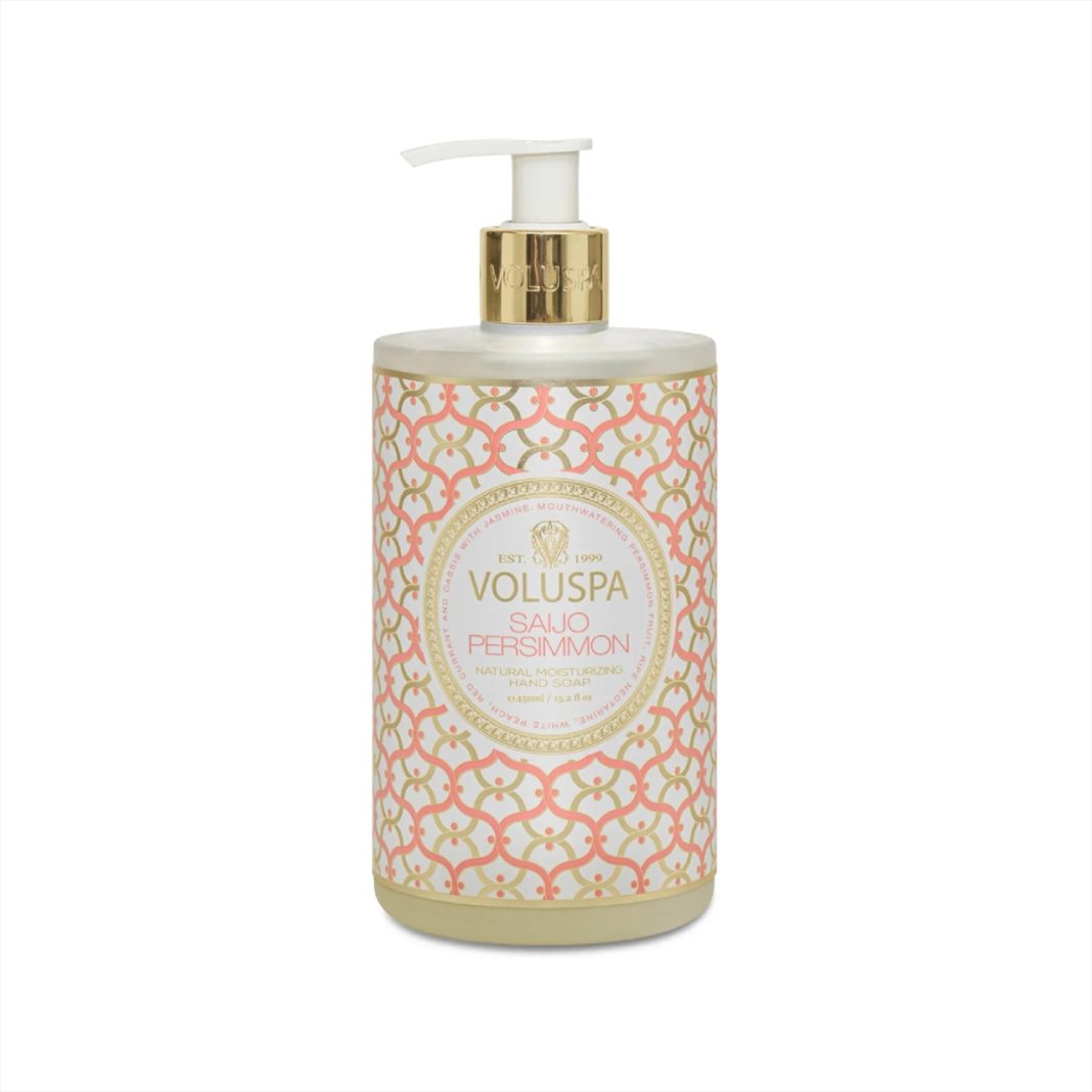 VOL-8162.jpg VOLUSPA, Saijo Persimmon, Hand Soap, 450ml - Image 1