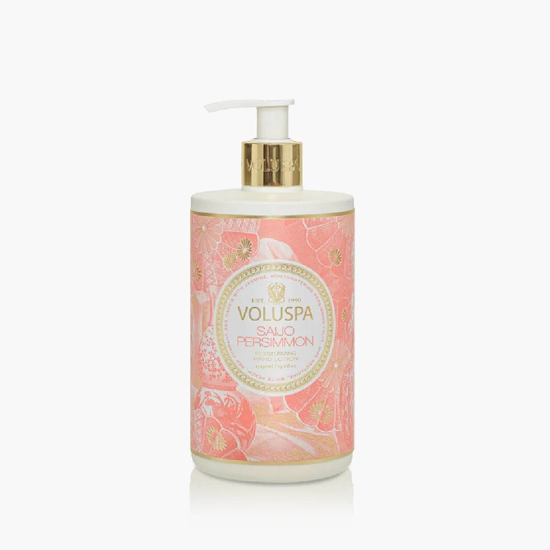 VOL-8172.jpg VOLUSPA, Saijo Persimmon, Hand Lotion, 450ml - Image 1