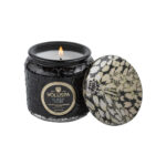 VOLUSPA, Suede Noir, Jar Candle, 40H,128g