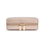 WOLF 1834, Palermo Zip Case Black Rose Gold