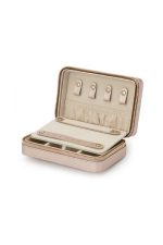 WOLF 1834, Palermo Zip Case Black Rose Gold - Image 4