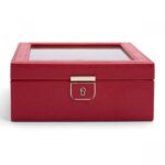 WOLF 1834, Palermo 6pc Watch Box -Red