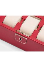 WOLF 1834, Palermo 6pc Watch Box -Red - Image 5