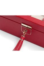 WOLF 1834, Palermo 6pc Watch Box -Red - Image 7
