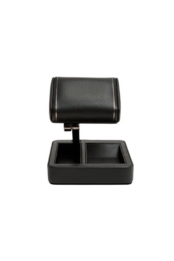 WOL-485402.jpg WOLF 1834, British Racing Single Travel Watch Stand - Black - Image 1