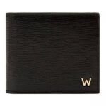 WOLF 1834, W Logo Billfold Black