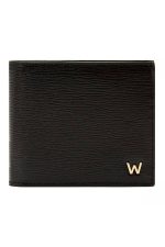 WOLF 1834, W Logo Billfold Black