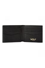 WOLF 1834, W Logo Billfold Black - Image 2