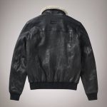 MCS, Leather Bomber Jacket - Image 2