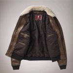 MCS, Leather Bomber Jacket - Image 8