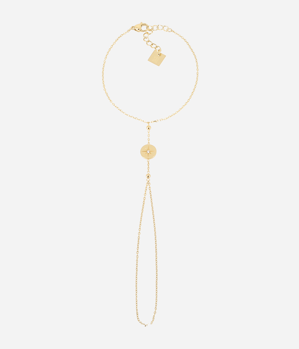 ZAG-SMS19780-01WHT.jpg ZAG BIJOUX, Hand Chain - Image 1