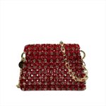 PALERA MILANO, Diamond Mini Roma, Red with Gold chain