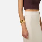 ELILSABETTA FRANCHI, Rigid bracelet with logo details - Image 2