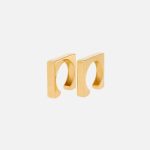 ELILSABETTA FRANCHI, Pair of rigid bracelets