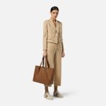 ELISABETTA FRANCHI, Viscose trousers with contrasting bands - Image 2