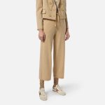 ELISABETTA FRANCHI, Viscose trousers with contrasting bands - Image 3