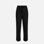 ELISABETTA FRANCHI, Viscose trousers with contrasting bands - Image 6