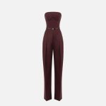 ELISABETTA FRANCHI, Cool wool jumpsuit