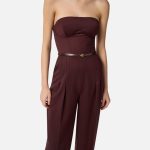 ELISABETTA FRANCHI, Cool wool jumpsuit - Image 4