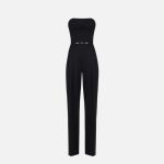 ELISABETTA FRANCHI, Cool wool jumpsuit - Image 6